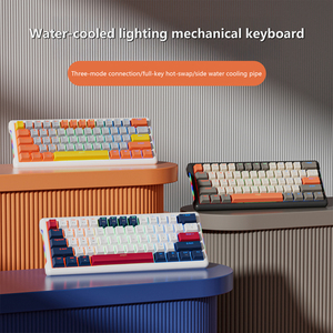 3モードキーボードカスタマイズされたホットスワップ可能なゲーミングコンピューターBluetoothワイヤレスメカニカルキーボード - Product Image 2