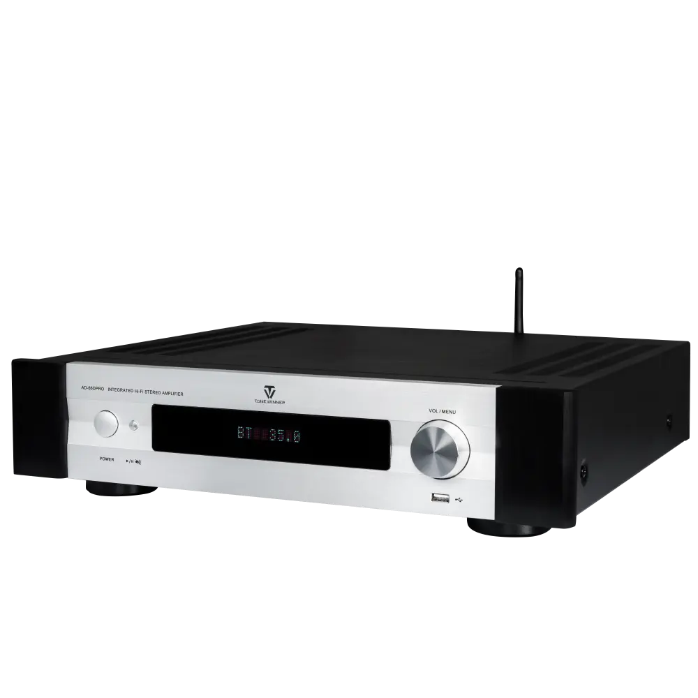 Fabbricazione OEM/ODM 2.1 Muti-funzione di classe un integrato hi-fi amplificatore BT 5 di alta qualità digitale broadcast amplificatori