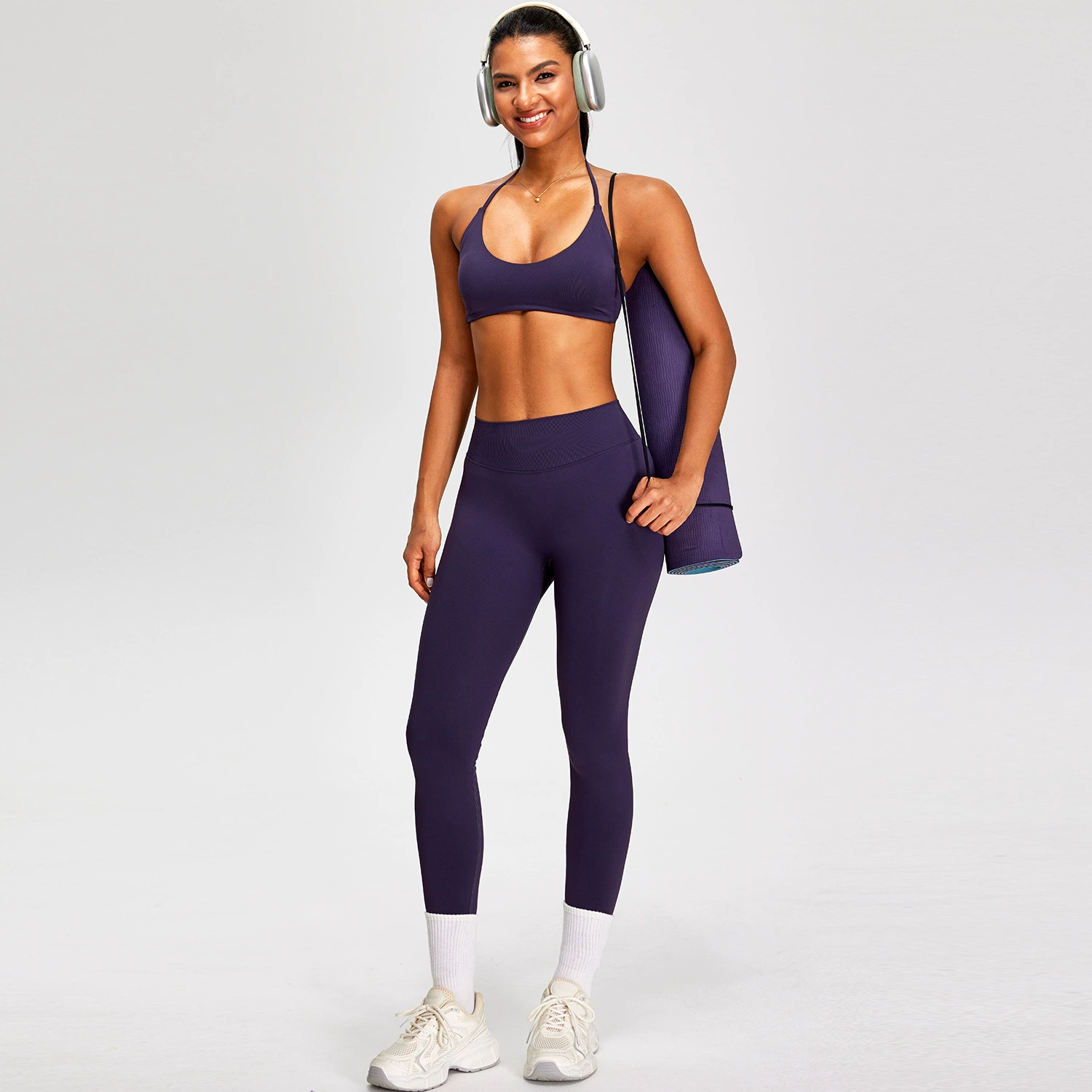 Ensemble legging violet