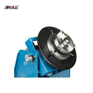 JINSLU旋转焊接定位器10KG 0-90 BY-10旋转焊机旋转机自动电机带卡盘转台 - Product Image 1