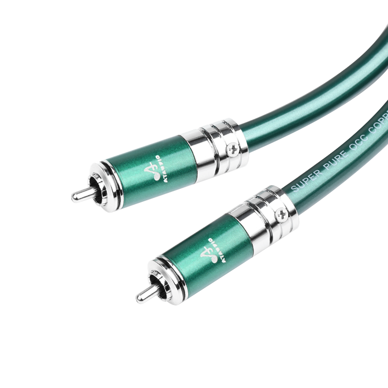 green rca coaxial cable