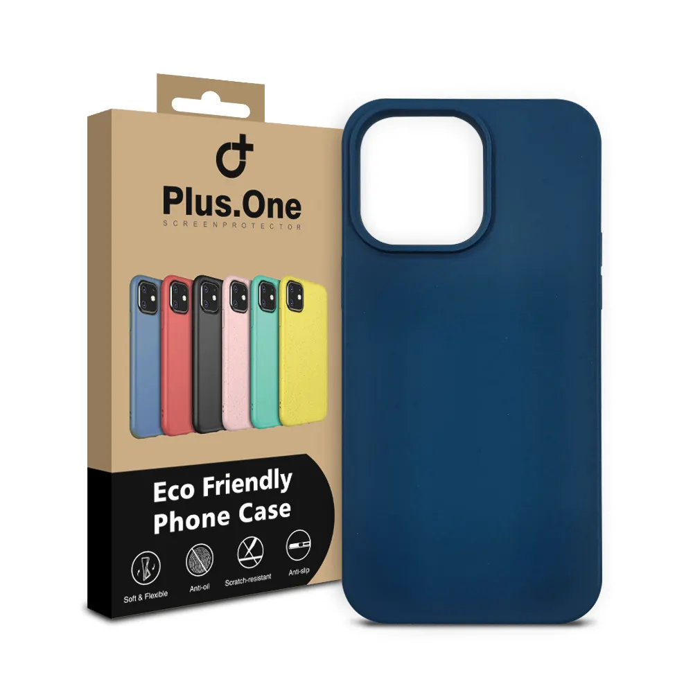 Coque de téléphone écologique biodégradable recyclable pour iPhone 14 Pro Max housse de téléphone portable