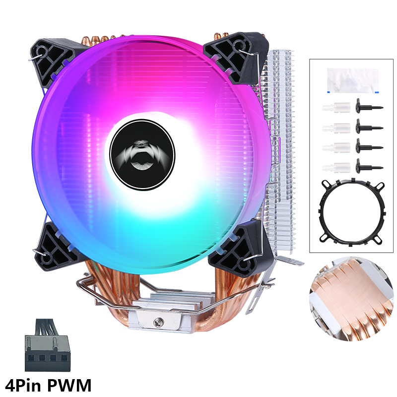 Noir-QZ-1260-YH-4P-5C-1F-1 (PWM 4 broches, couleur fixe)