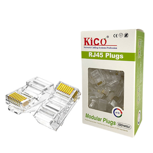 Kico模块化Cat6 UTP 8P8C RJ45连接器插头电信产品 - Product Image 5