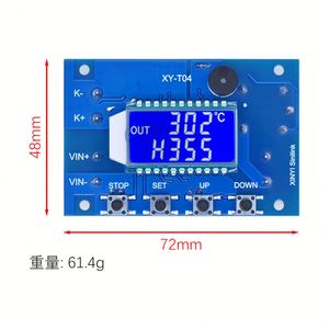 WiFiリモート高温デジタル温度コントローラK型熱電対高温コントローラXY-T04 - Product Image 5