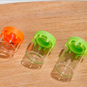 <strong>Non</strong> <strong>Stick</strong> Glass Wax <strong>Container</strong> With Lids Multi Use Storage 6ml Silicone <strong>Containers</strong> for Oil Cosmetic Lotion Cream - Product Image 6