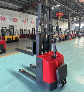 定制自动堆垛机托盘堆垛机半电动堆垛机国家二排放 - Product Image 5