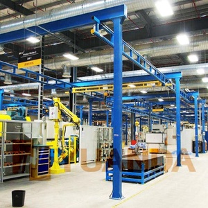 1 2 3 5 10 Ton <strong>Free</strong> Standing Modular Self Erecting Freestanding Overhead Bridge <strong>Crane</strong> with Steel Column Support Structure Frame - Product Image 2