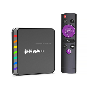 Android 11 TVボックスH96 Max W2 OTT 4Kクアッドコアプロセッサ2.4G/5GHz Wifi HDR 100MメディアプレーヤーAndroid Box 2.4G/5GHzセットトップボックス - Product Image 1