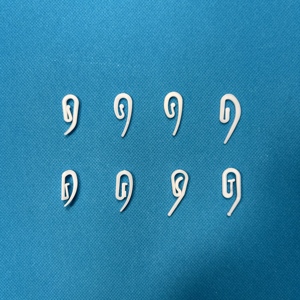 Thiết kế hiện đại Rèm nhựa S <span class=keywords><strong>Hooks</strong></span> cho văn phòng/phòng khách cửa sổ xếp nếp Bán buôn phụ kiện Rèm theo dõi/Rèm cực - Product Image 4