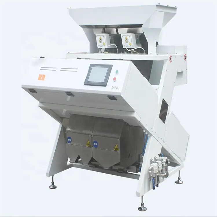 professional CCDS-128 color sorting/color selecting/color separating machine for grain