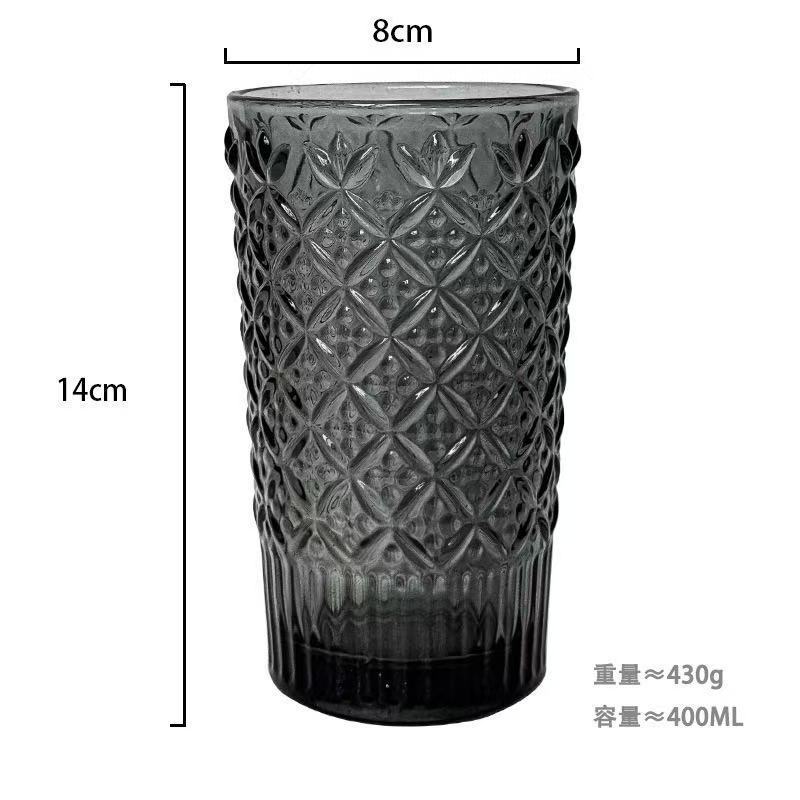 Grey candy big drinking cup