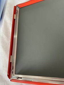 厂家直销A2型号方形图案PVC材料铝扣海报框带斜接圆角a 4尺寸