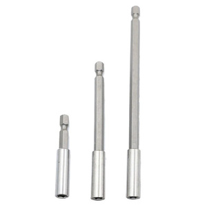 60/75/100/150 มม.1/2 1/4"Hex Rod Shank ยาวไขควงเคล็ดลับผู้ถือส่วนขยายบิตชุด Extensions เปลี่ยนเครื่องมือซ็อกเก็ต - Product Image 2