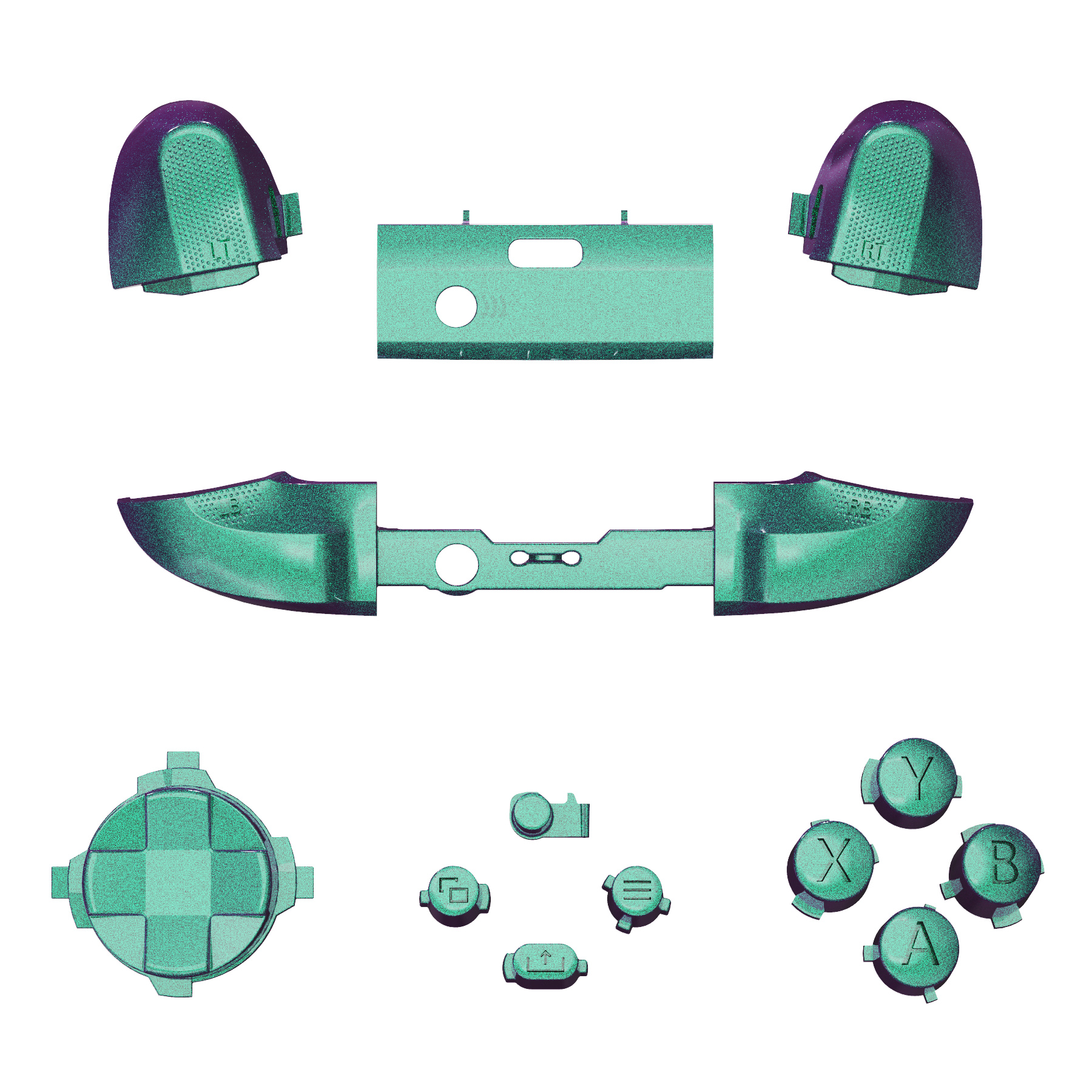 Chameleon Green Purple