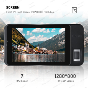 HFSecurity FP07 Rugged Face Iris Fingerprint Passport NFC QR <strong>Code</strong> Android12.0 Biometric Tablet for Time Attendance - Product Image 4