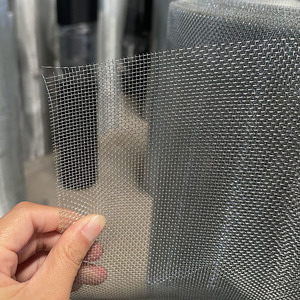 Hebei 304 tel örgü pencere teli Pet örgü örgü paslanmaz çelik düz örgü Metal örgü Anti sinek Net ekran kapı için - Product Image 3