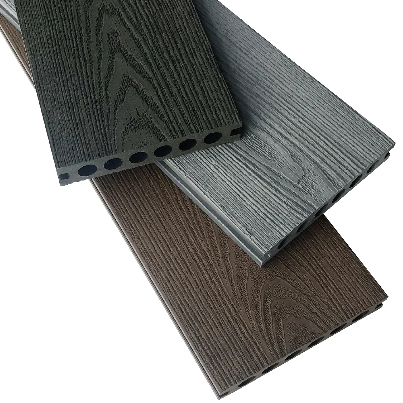 Good Price Wpc Wood Plastic Composite Flooring / 3D Decking 140*25mm