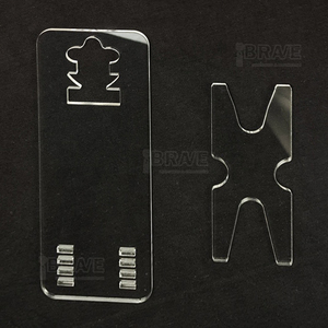 Súng hiển thị đứng <span class=keywords><strong>Handgun</strong></span> chủ <span class=keywords><strong>Rack</strong></span> an toàn Acrylic rõ ràng lưu trữ đồ chơi súng hiển thị giá - Product Image 2