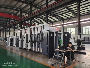 2021新设计柔版瓦楞纸板印刷开槽模切机带振动堆垛机 - Product Image 3