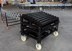 Línea transportadora de rodillos telescópica de nuevo diseño con resistencia al impacto para carga y descarga - Product Image 4