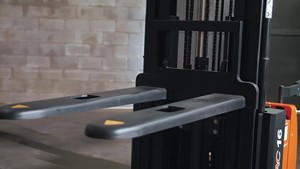 3-5 m yükseklik ile depo için Warehouse 1.6 ton elektrikli palet istifleyici Forklift CDD16 - Product Image 5