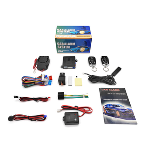 Alarma de coche unidireccional de 12V 24V con sistema de seguridad de control remoto PKE para Sudamérica - Product Image 1
