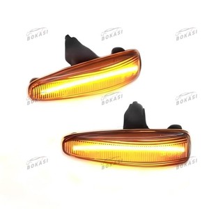 Bokasi สัญญาณไฟเลี้ยวด้านข้าง LED แบบไดนามิกสำหรับ Mitsubishi Lancer Evolution X Triton-Sequential Flash INDICATOR - Product Image 1