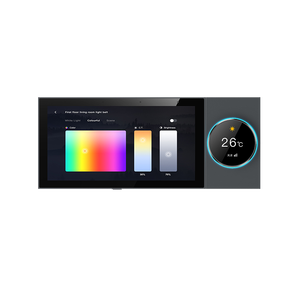 6インチTuyaスマートホームシステムIPSタッチスクリーンインテリジェントスイッチコントロールパネルノブ付きAndroid操作システム - Product Image 4