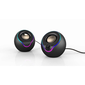 Factory OEM High Quality PC Speakers with Color GRB Lights High Quality Sound Quality Speakers - Product Image 1