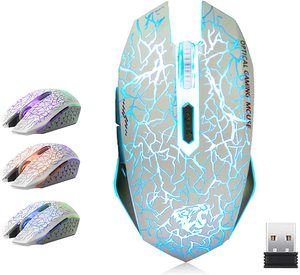 All'ingrosso accessori per Computer RGB respirazione LED ottico senza fili magia Mouse da gioco personalizzato per uso aziendale e di gioco - Product Image 2