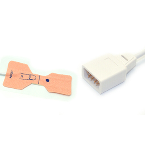 Caremed工厂脉搏血氧计传感器AS140 Novametrix一次性成人新生儿Spo2探头 - Product Image 2