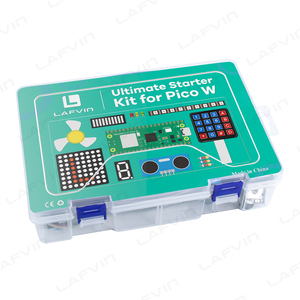 Ahududu Pi Pico W Ultimate başlangıç kiti desteği MicroPython C/C + + programı, 450 + ürün ile, Arduino kiti için 117 proje