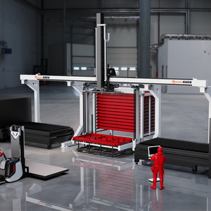 Collaborative Robotic Palletizing System with Automated Pneumatic Manipulator Arm Automated <strong>Robot</strong> Stackers - Product Image 5