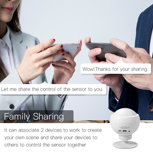 <strong>PIR</strong> Human <strong>Motion</strong> <strong>Sensor</strong> Tuya Wifi Human Body Detector Wireless Remote Control Alarm System Smartlife Alexa Home Automation - Product Image 5