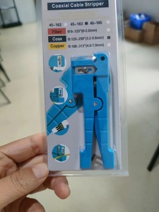 เครื่องตัดปลอกปลอกสายไฟเบอร์ออปติกพร้อมใบมีดพิเศษ (45-163)