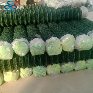Yüksek kalite çin çit kullanılan futbol stadyumu koruyucu sınır parmaklıklı ağ satılık siklon zincir bağlantı çit - Product Image 5