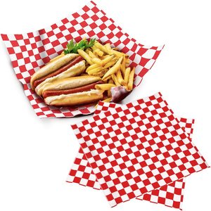 <span class=keywords><strong>40gsm</strong></span> özel Logo baskı Hamburger sarma kağıdı doku ambalaj yağlı balmumu kağıt kaplı yağ geçirmez kağıt