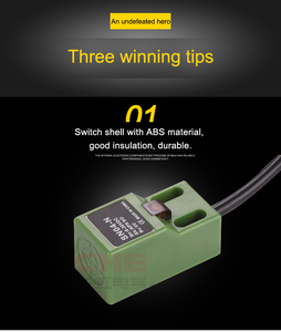 SN04-Serie Quadratischer Winkelsäulen-Metallerkennungs-Näherungsschalter-Sensor - Product Image 3