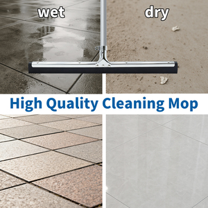 Hot bán 18 "22" 30 "nước giống cây chổi đôi màu đen đỏ Eva làm sạch giống cây chổi Sàn thép không gỉ giống cây chổi cho Làm Sạch Sàn - Product Image 4