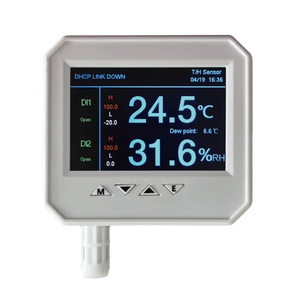 Remote Web Server RJ45 Port RS485 <strong>Temperature</strong> <strong>Humidity</strong> <strong>Sensor</strong> Modbus Mqtt <strong>Tcp</strong> Udp PoE Industrial Temp Humi Monitor - Product Image 1