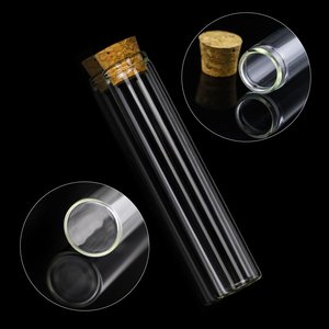 Toptan boş temizle yuvarlak 30ml 50ml yeni tasarım laboratuvar cam eşyaları Test tüpü Soda cam veya borosilikat 3.3 cam Test tüpü - Product Image 3