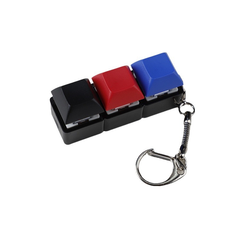 interrupteur bleu transparent noir * 1