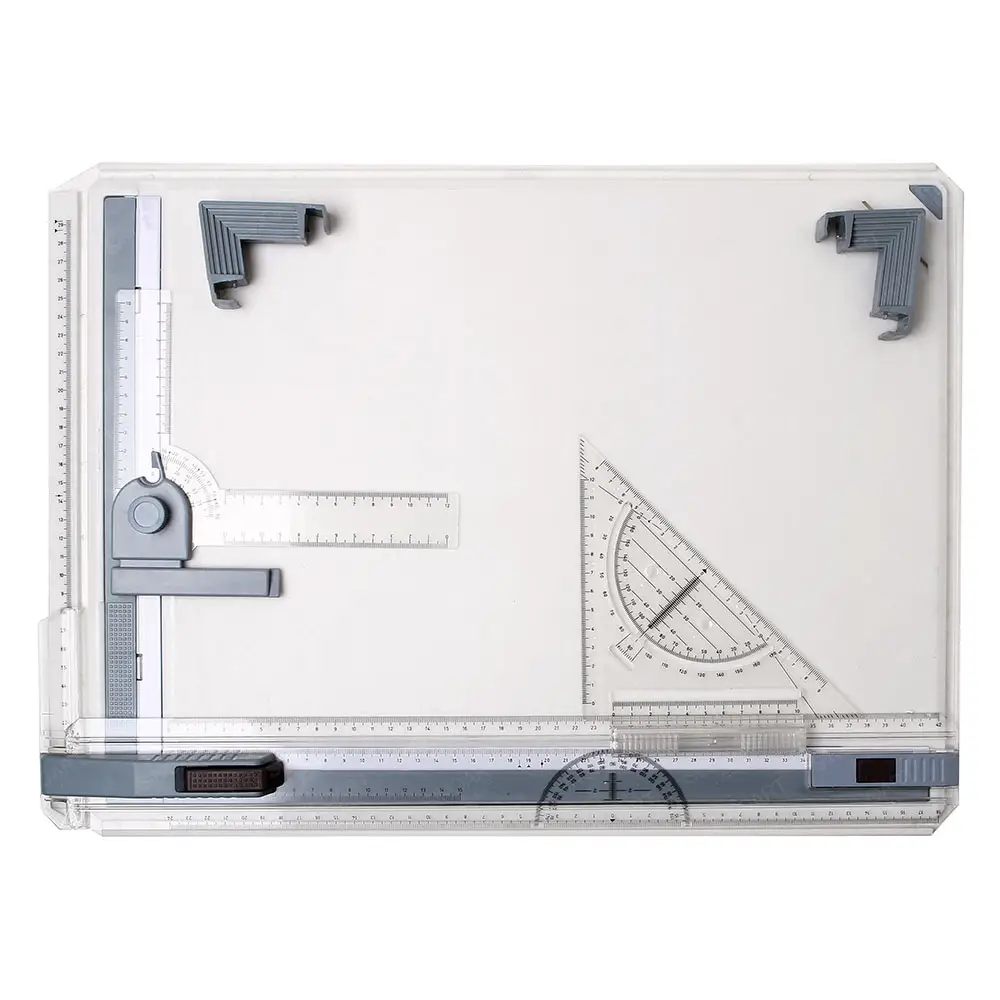 SINOART A3 Drawing Board Drafting Table Multifunctional Artist Drawing Board With Ruler For Drawing Design And Office Work