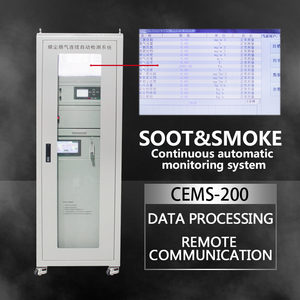 Dispositivo Analizador de escape SO2 NOX O2, Analizador de polvo y contaminación del aire, sistema de monitoreo de emisión continua - Product Image 3