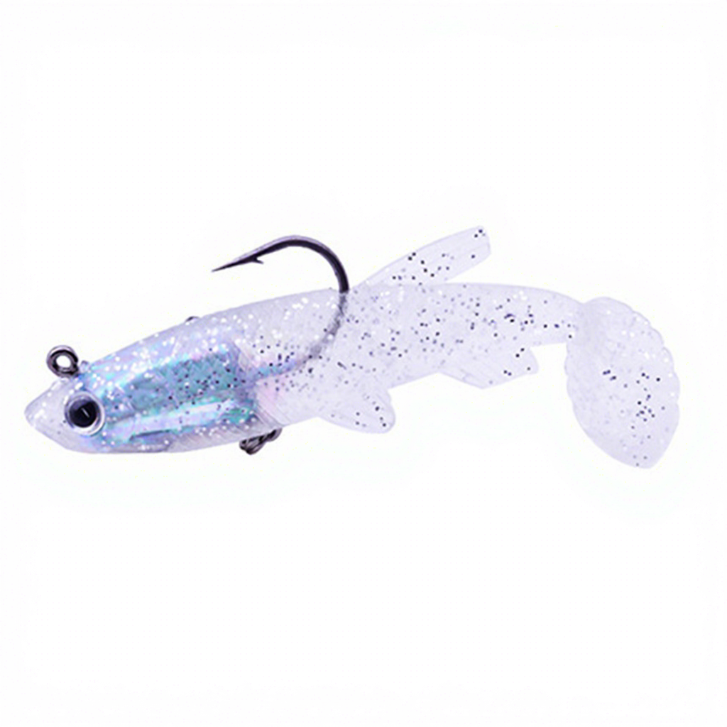 Flash transparent argent 9cm/14g