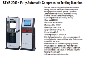 High - Precision Fully Automatic <strong>Compression</strong> <strong>Testing</strong> <strong>Machine</strong> for Accurate Results