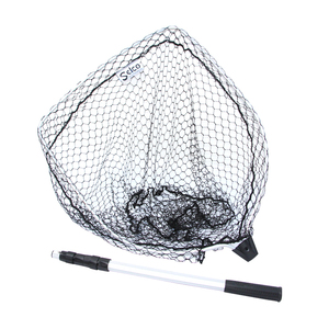 Portum Rete Length 200Cm <strong>Round</strong> Polyester Fiber+Al D Shape Oxide Original Steel Frame Floating Landing <strong>Net</strong> - Product Image 1