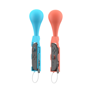 Aaomiou Tay Nắm Búa Cát 2Pcs Samba De Amigo Đảng Trung Tâm Cho Công Tắc 2 Joy-Con Điều Khiển Grips Phụ Kiện Cho Nintendo - Product Image 3