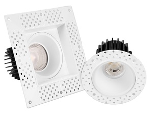 Trimless Ultra-Thin Recessed Anti-Glare <strong>LED</strong> Downlight 5 Color Temperature Selectable Dimmable <strong>90</strong> <strong>CRI</strong> 5 CCT Square Slim J-Box - Product Image 5